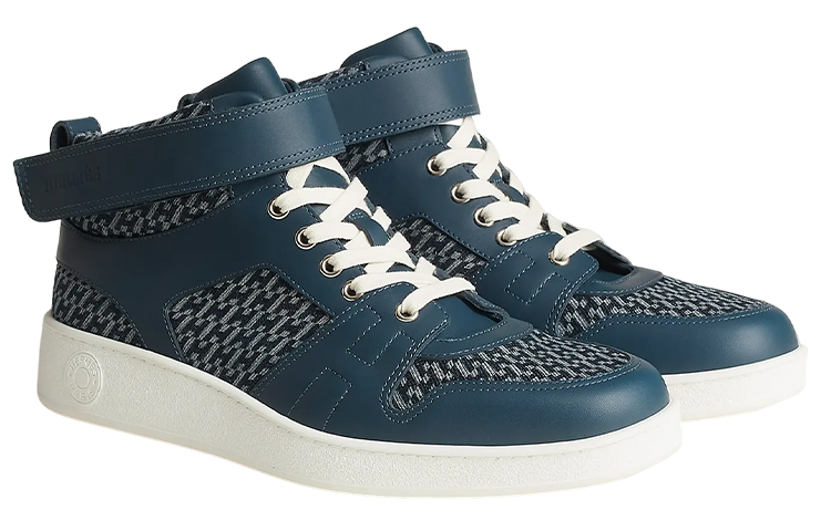 Lookbook Zapatillas Altas de Cuero HERMES 'Moda Azul' H231793Z-HCB