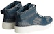 Sneakers Kulit Tinggi HERMES 'Blue Fashion' H231793Z-HCB