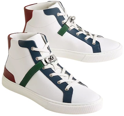 HERMES High-Top Sneaker 'Multicolor Panel' H212904Z-HMB Lookbook HERMES High-Top Sneaker 'Multicolor Panel' H212904Z-HMB