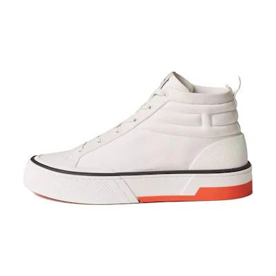 HERMES High-Top Sneaker 'White Calfskin'