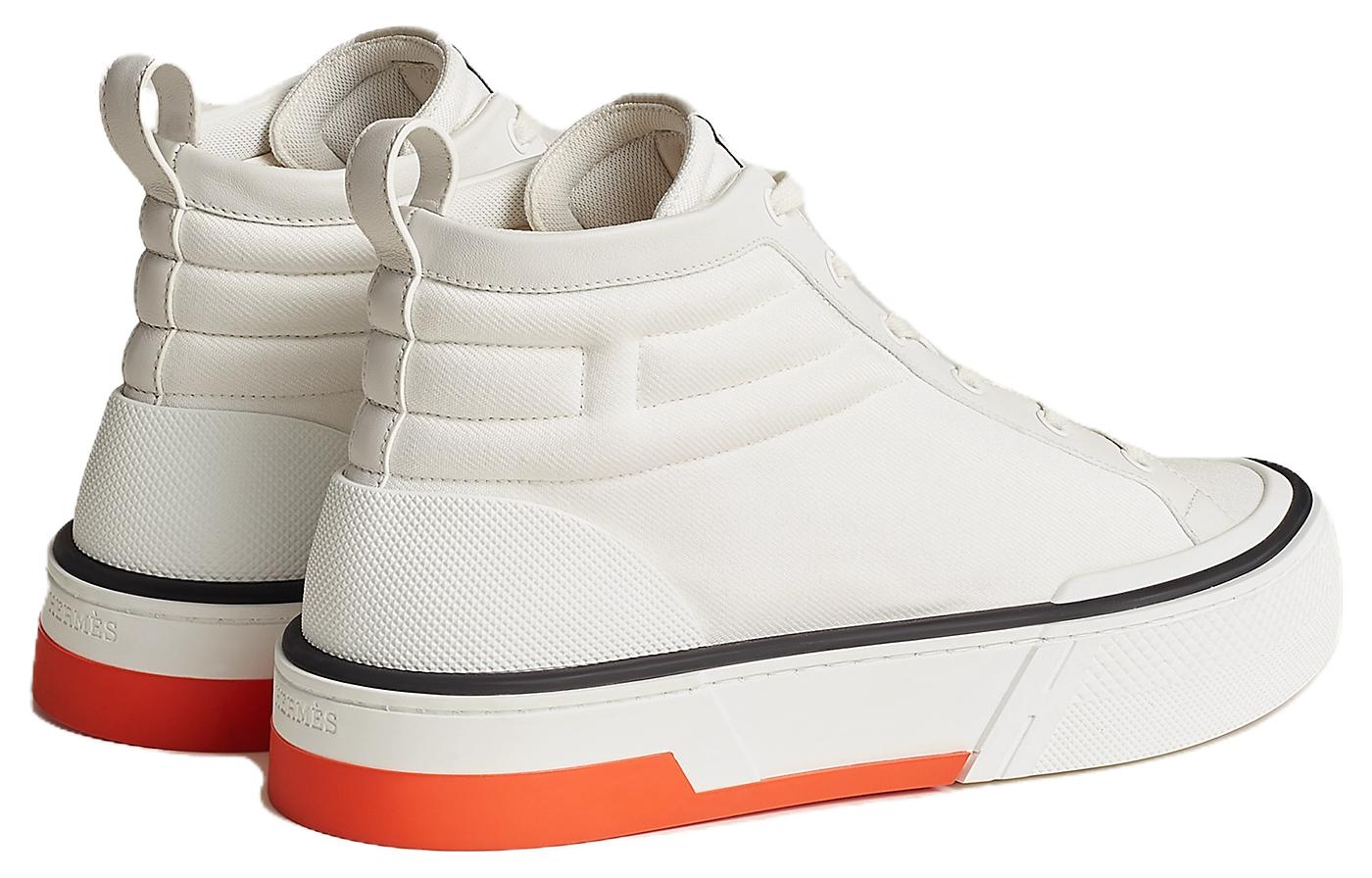 Lookbook HERMES Sneakers High-Top 'Kulit Anak Lembu Putih' H231714Z-H90