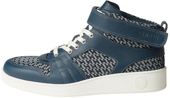 HERMES High-Top Leather Sneakers 'Blue Fashion' H231793Z-HCB HERMES High-Top Leather Sneakers 'Blue Fashion' H231793Z-HCB