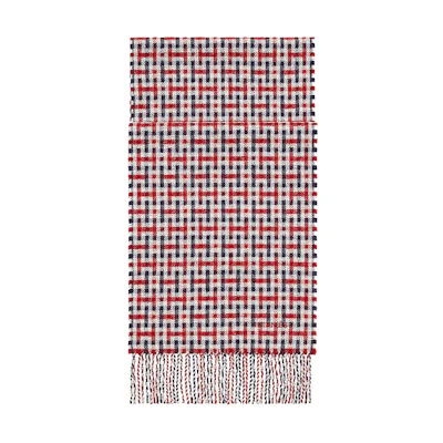 HERMES Himalaya Tri-Color Scarf Men Yellow/Red/Grey H393772T-02