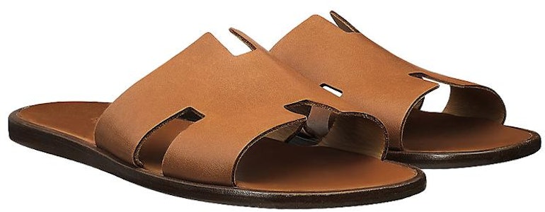 爱马仕 伊兹密尔“棕色”拖鞋 H041141Z-H03 Lookbook 爱马仕 伊兹密尔“棕色”拖鞋 H041141Z-H03