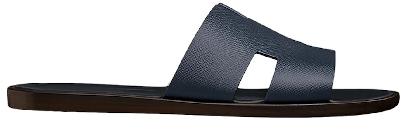 HERMÈS 愛馬仕 Izmir 小牛皮 套腳 休閒 時尚涼拖 深藍色 Order HERMÈS 愛馬仕 Izmir 小牛皮 套腳 休閒 時尚涼拖 深藍色