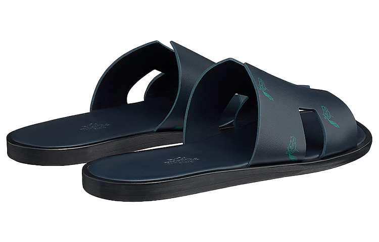Shop HERMES Izmir ''Tiefblau Print'' H201488Z-HI2