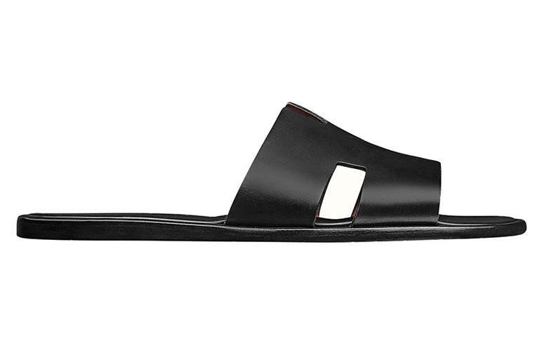 Order エルメス イズミール サンダル (黒) H041141Z-H01