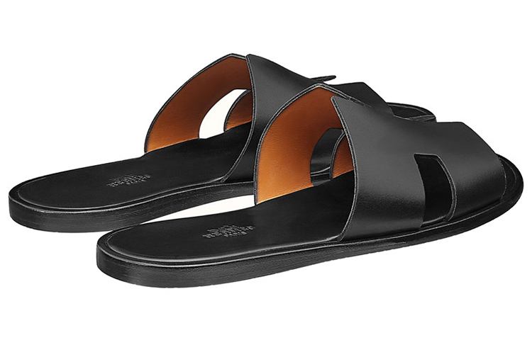 Purchase エルメス イズミール サンダル (黒) H041141Z-H01