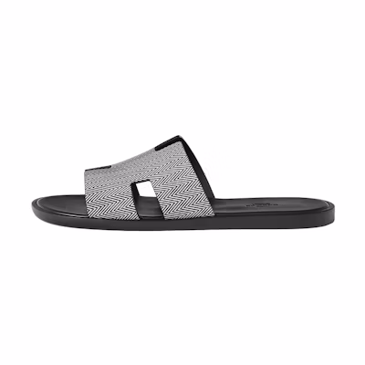 HERMES Izmir Sandal 'Black and White'