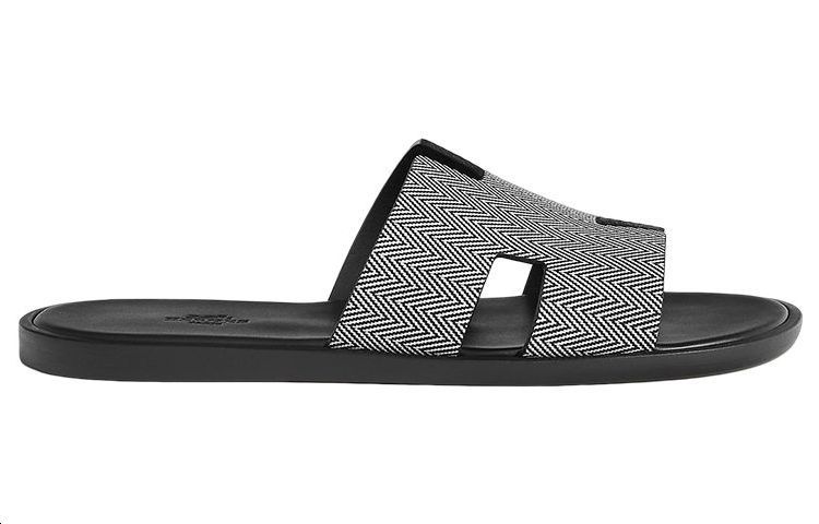 HERMES Izmir Sandal 'Black and White' 圖 2
