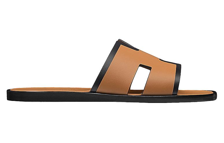 HERMES Izmir Sandal 'Black Brown' 圖 2