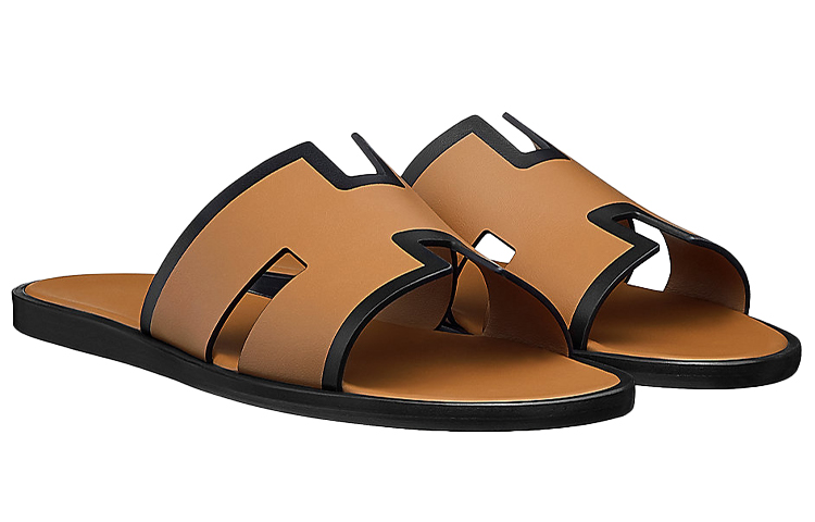 HERMES Izmir Sandal 'Black Brown' 圖 3