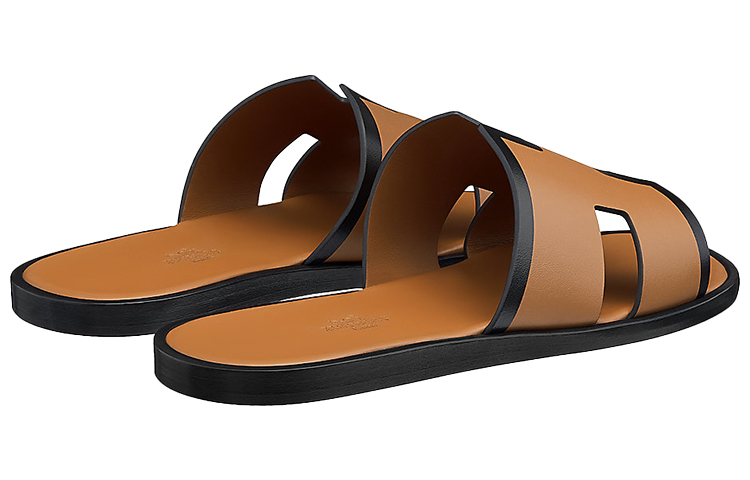 HERMES Izmir Sandal 'Black Brown' 圖 4