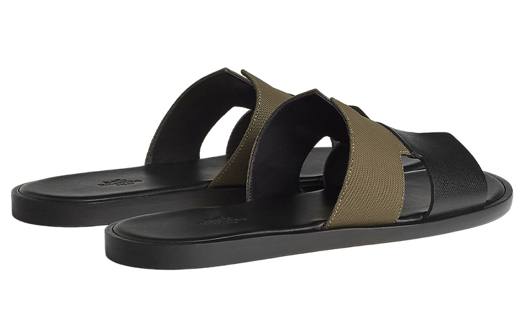 HERMES Izmir Sandal 'Black Brown' 圖 4