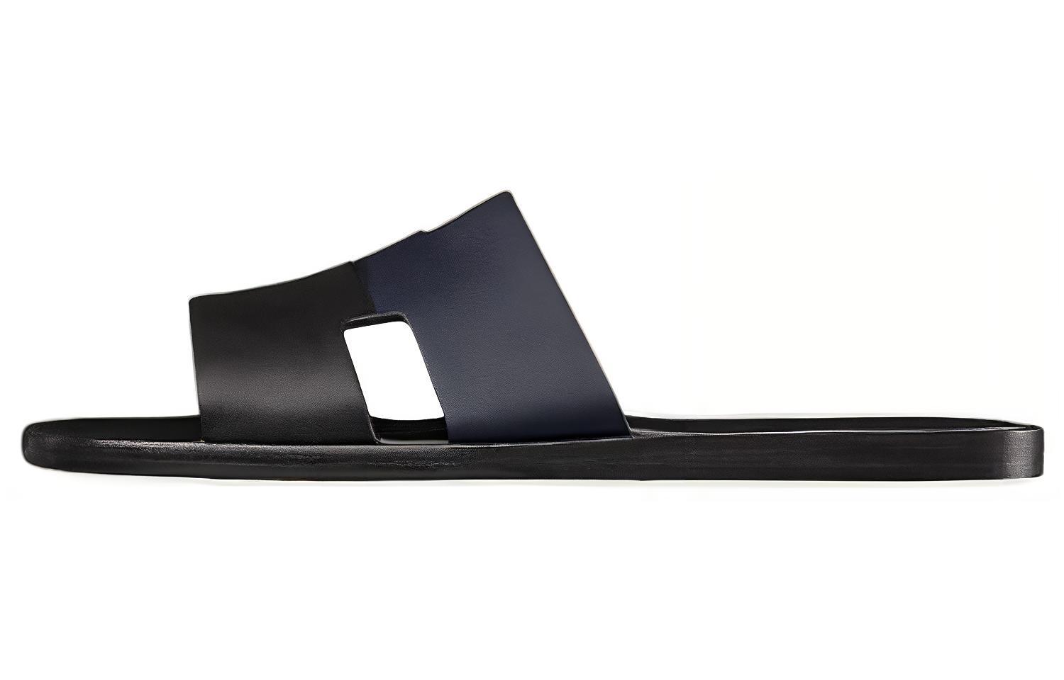 HERMES Izmir Sandal 'Black Grey'