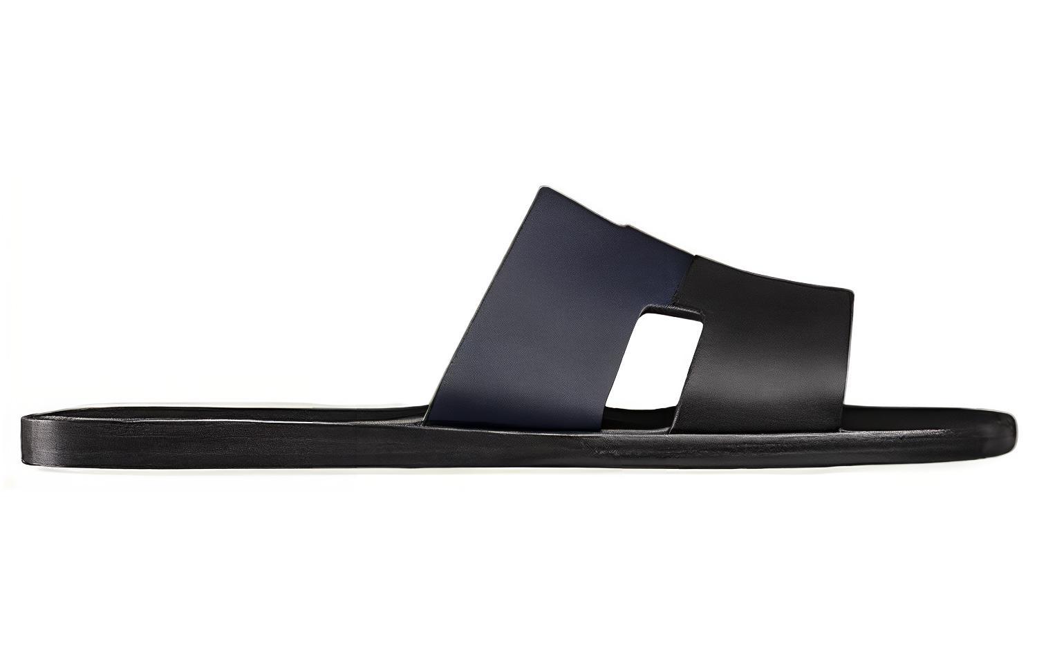 HERMES Izmir Sandal 'Black Grey' 圖 2