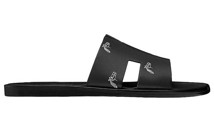 HERMES Izmir Sandal 'Black Print' 圖 2