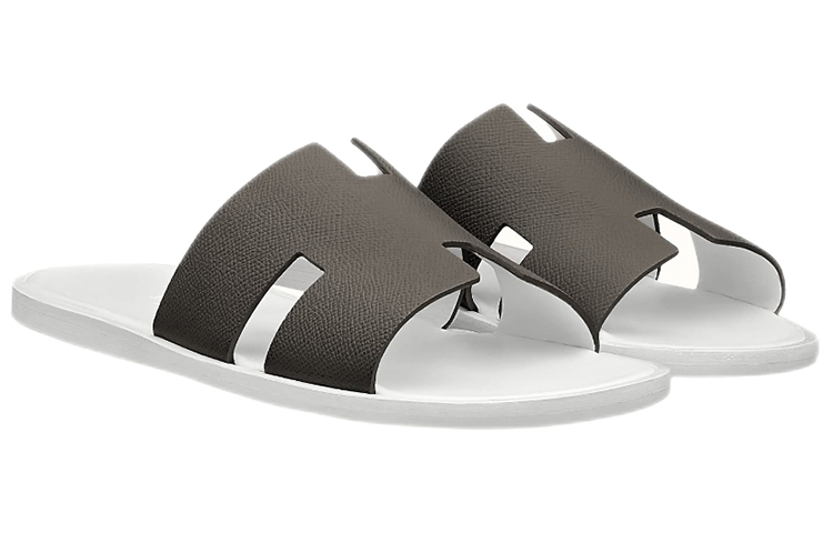 HERMES Izmir Sandal 'Black White' 圖 3