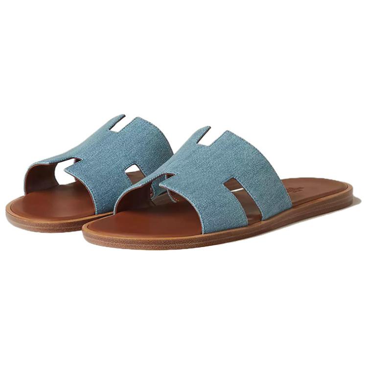 Lookbook 爱马仕 Izmir 凉鞋‘蓝色’ H221819Z-HCB