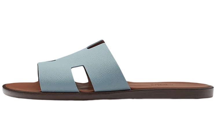 HERMES Izmir Sandal 'Blue Brown' H221824Z-HVG