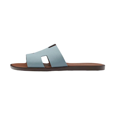 HERMES Izmir Sandal 'Blue Brown'
