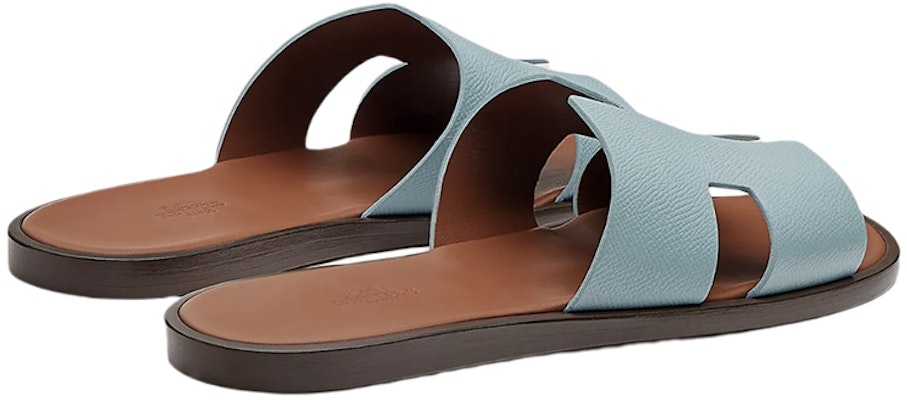 HERMES 愛馬仕 Izmir 時尚涼拖 藍棕 Shop HERMES 愛馬仕 Izmir 時尚涼拖 藍棕