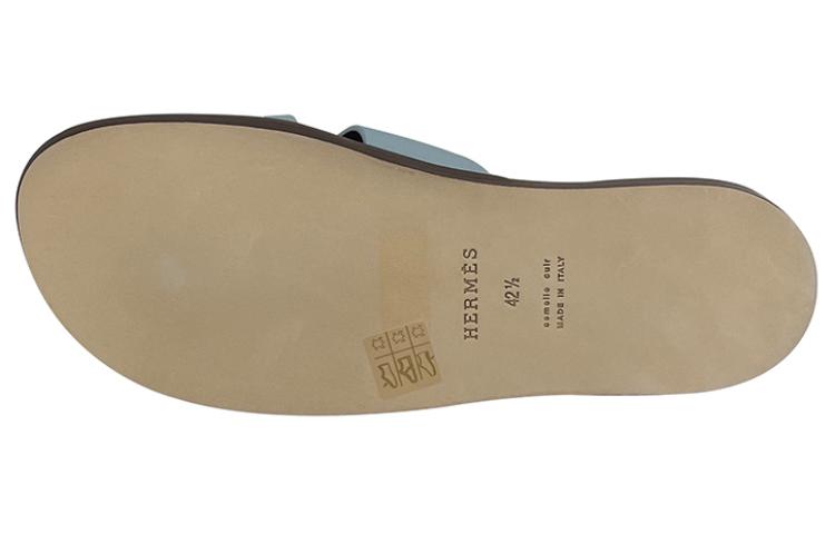 Purchase エルメス イズミール サンダル 青茶 (Herumesu Izumīru Sandaru Ao Cha) H221824Z-HVG