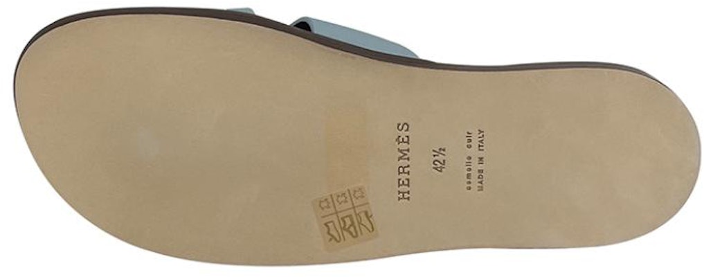 HERMES 愛馬仕 Izmir 時尚涼拖 藍棕 Purchase HERMES 愛馬仕 Izmir 時尚涼拖 藍棕