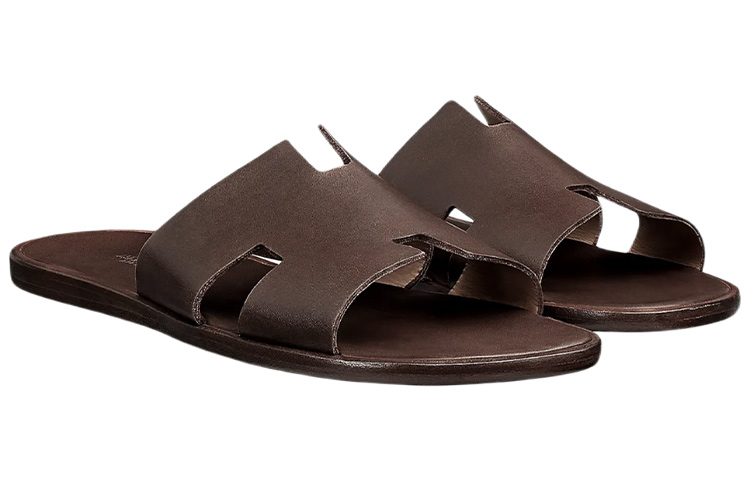 HERMES Izmir Sandal 'Brown Red' 圖 3
