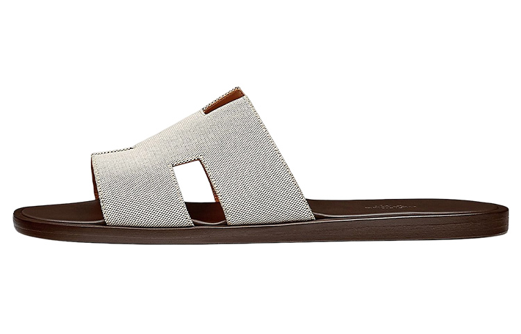 HERMES Izmir Sandal 'Grey White'