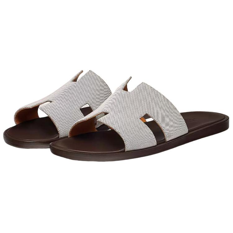 HERMES Izmir Sandal 'Grey White' 圖 3