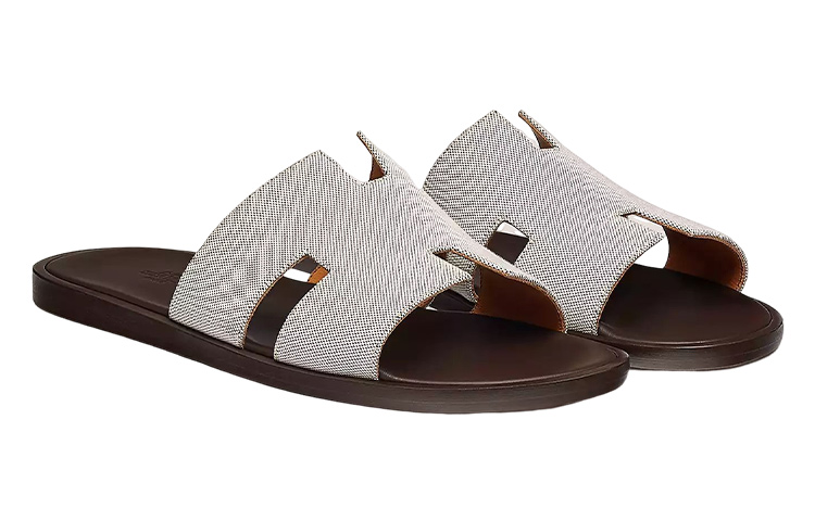 HERMES Izmir Sandal 'Grey White' 圖 4