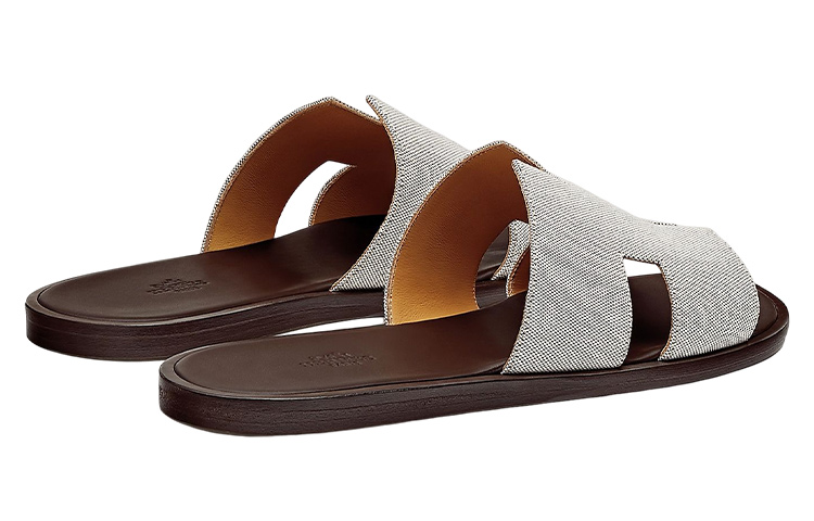 HERMES Izmir Sandal 'Grey White' 圖 5