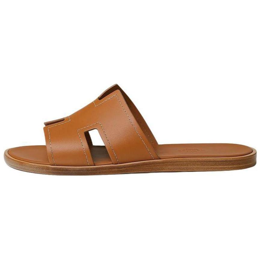 HERMES Izmir Sandal 'Simple Brown'