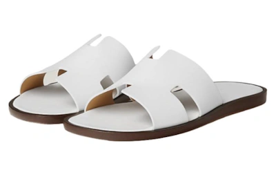 HERMES Izmir Sandal 'White'