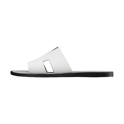 HERMES Izmir Sandal 'White Grey'