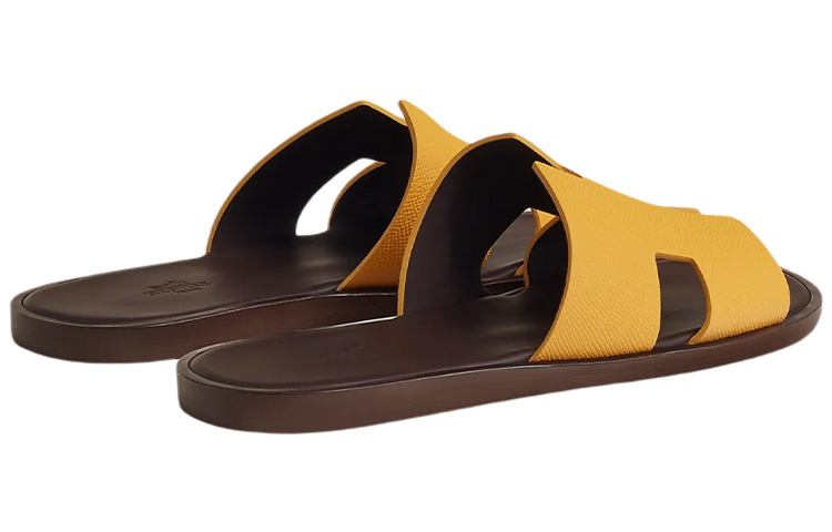 HERMES Izmir Sandal 'Yellow Brown' 圖 4