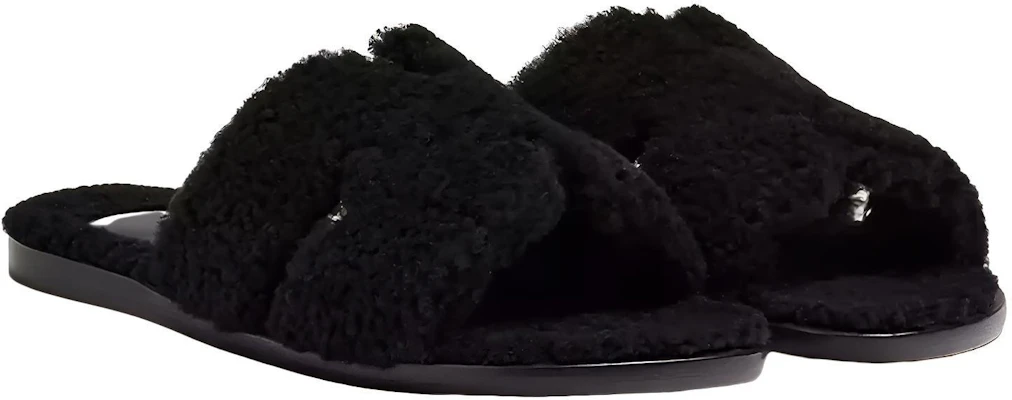 에르메스 이즈미르 슬라이드 '블랙' H222849Z-H01 Shop 에르메스 이즈미르 슬라이드 '블랙' H222849Z-H01