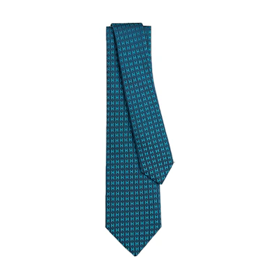 HERMES Jacquard H Tie H032288T 19