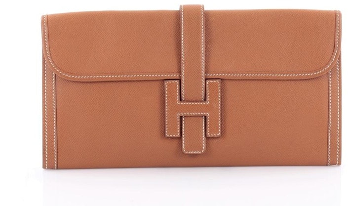 hermes-jige-elan-clutch-29-gold