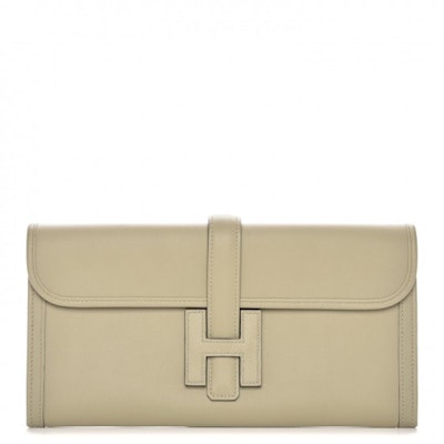 Hermes Jige Elan Clutch Swift 29 Hijau Sage Buy Hermes Jige Elan Clutch Swift 29 Hijau Sage