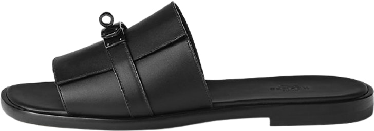 hermes-kelly-black-calfskin-flat-sandal-h231736-z-h02