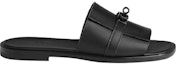 Order HERMES Kelly 'Sandal Hitam Kulit Lembu Flat' H231736Z-H02