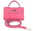 Buy Hermes Kelly Epsom Palladium Micro 15 Rose Tyrien