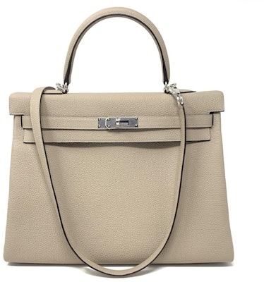 Hermes Kelly Retourne 35 Gris Tourertelle Buy Hermes Kelly Retourne 35 Gris Tourertelle