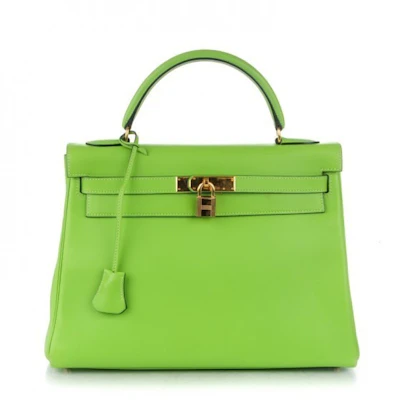 Hermes Kelly Retourne Gulliver 32 Verde Cru Buy Hermes Kelly Retourne Gulliver 32 Verde Cru