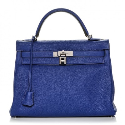 Hermes Kelly Retourne Togo Palladium 32 Biru Listrik Buy Hermes Kelly Retourne Togo Palladium 32 Biru Listrik