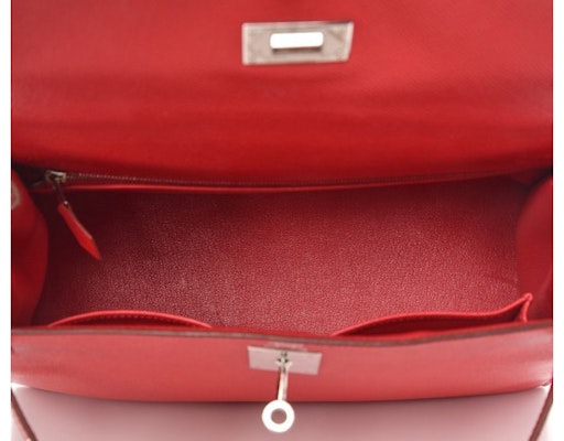 Hermes Kelly Sellier 28 Epsom Rouge Casaque Lookbook Hermes Kelly Sellier 28 Epsom Rouge Casaque