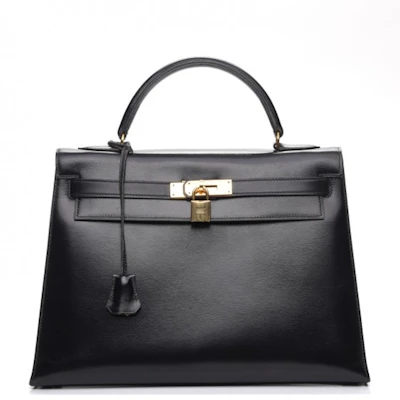 Hermes Kelly Sellier Box Calf 32 Hitam Buy Hermes Kelly Sellier Box Calf 32 Hitam