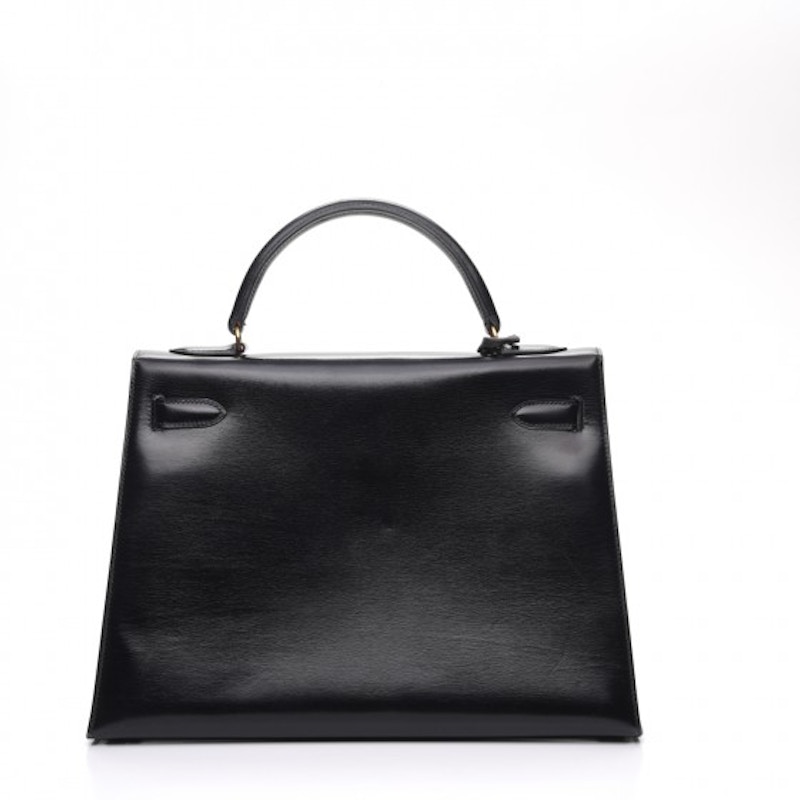 Order Hermes Kelly Sellier Box Calf 32 Hitam